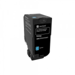 Toner Lexmark 74C2SC0 Cyan Oryginał  (74C2SC0) | 74C2SC0 | 0734646614351