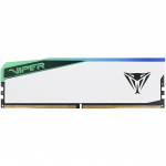 Operatyvinė atmintis DDR5 Viper Elite 5 RGB 32GB 6200MHz CL42 (2x16) White | PVER532G62C42KW | 4711378425420