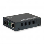 LevelOne Media Konverter RJ45->SFP GE      PoE PSE | GVT-2012-V1 | 4015867207345