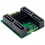 Kontroller Vantec InLine&reg; M.2 Key B+M liidese kaart kuni 4x SATA RAID HyperDuo &uuml;hendusega | 4043718341597 | 4043718341597