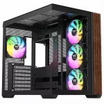 Thermaltake S380 TG ARGB PC-Geh&auml;use, Midi-Tower, ATX, Tempered Glass - inklusive 4x 120-mm-L&uuml;fter, Black | CA-11K-00M1WN-00 | 4711658544568