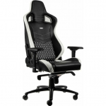 noblechairs EPIC Real Leather Gaming Chair - black/white/red | GAGC-034 | 4250144800226