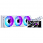 PHANTEKS Glacier One 360M25 LCD AiO-Wasserk&uuml;hlung, 6-Zoll-Display - 360mm, wei&szlig; | WASE-1033 | 0886523004219