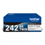 Brother TN-242BKTWIN Original Toner Schwarz je ca. 2.500 Seiten (2 St&uuml;ck) | TN242BKTWIN | 4977766812818