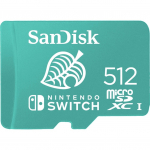 M&auml;lukaart SanDisk Nintendo Switch MicroSDXC 512 GB Class 10 UHS-I/U3 A1 V30 (SDSQXAO-512G-GNCZN) | SDSQXAO-512G-GNCZN | 0619659184650