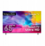 Telewizor Kruger&Matz Telewizor Kruger&Matz 65" UHD Google TV 5.0 DVB-T2/T/C H.265 HEVC | 5901890119160 | 5901890119160