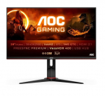 LCD Monitor|AOC|U28G2XU2/BK|28|Gaming/4K|Panel IPS|3840x2160|16:9|144hz|Matte|1 ms|Speakers|Swivel|Pivot|Height adjustable|Tilt|Colour Black / Red|U28G2XU2/BK | U28G2XU2/BK | 4038986180344