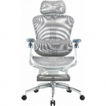 Krzesło biurowe Sihoo Fotel biurowy z podn&oacute;żkiem  Sihoo DORO C300 Pro Mesh White with footrest | DORO-C300-PRO-M102-JT | 4820216979015