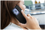 Tagakaas Apple iPhone 17 vedelsilikoontest Black MagFlow | FIXFLM2-1600-BK | 8591680186938