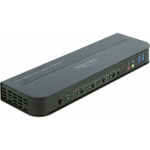 Przełącznik Delock DeLOCK HDMI KVM Switch 4K 60 Hz with USB 3.0 and audio, KVM switch | 11483 | 4043619114832
