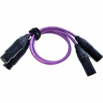Kaabel Melodika XLR x2 - XLR x2 5m purple | 05907609000217 | 05907609000217