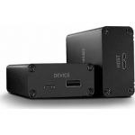 LINDY 2 Port Fibre Optic USB 3.0 Extender 300m | 43363 | 4002888433631