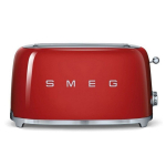 Smeg TSF02RDEU Toaster 4 Scheiben Rot | TSF02RDEU | 8017709190750