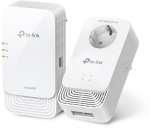 Toiteadapter TP-Link PGW2440 KIT EasyMesh WiFi6 l&auml;bipaistev powerline komplekt (G.hn2400, AX1800, 2,4GHz/5GHz, 3xGbE) | PGW2440 KIT | 4897098687574