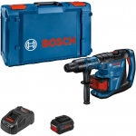 Bosch Powertools PRO Akku-Bohrhammer BITURBO GBH 18V-40 C Professional, 18Volt (blau/Black, 2x Akku ProCORE18V 5,5Ah, in XL-BOXX) | 0611917103 | 4059952615431