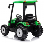 Traktor Na Akumulator Z Przyczepą Hercules Green 24V | 10554 | 5904665993873