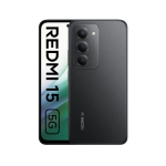 Redmi 15 5G nutitelefon 4/128GB Midnight Black | 68619