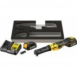Klucz udarowy Dewalt GRZECHOTKA UDAROWA AKUMULATOROWA 1/2'' 3/8'' XR 18V 2*1.7AH (1 SZT) | DCF510E2G-QW | 5035048793282