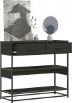 vidaXL Konsoollaud, Black, 90x35x80 cm | 849179 | 8721102842382