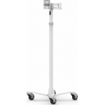 Stojak Maclocks Compulocks Rise Freedom Extended - VESA Articulating Arm Rolling Cart - White | MCRSTDEXW | 819472022997