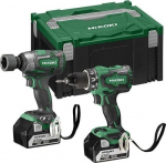 Hikoki 6-osaline elektrit&ouml;&ouml;riistade komplekt (KC18DPLWDZ) | KC18DPLWDZ | 4966376326471