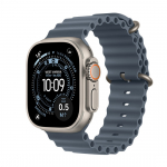 Apple Watch Ultra 3 Titanium Cellular 49mm Natur (Ocean Armband maritimblau) | MEWH4QF/A | 195950608793