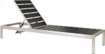 Beliani Leżak Metal Black NARDO | 394398 Bel | 4255664826275