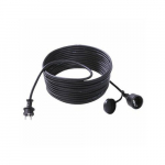 BACHMANN pikendusjuhe 3G1,5mm2 Black, 5m, kaitsekontakt H07RN-F kumm/neopreen | 19.07.0561 | 4016514000807