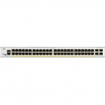 Cisco Catalyst C1200-48P-4X-RF łącza sieciowe Zarządzany L2/L3 Gigabit Ethernet (10/100/1000) White | C1200-48P-4X-RF | 889728646260