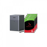 UGREEN NASync DH4300 Plus NAS System 4-Bay 32TB inkl. 4x Seagate IronWolf ST8000VN002 8 TB | DH4300 Plus + 4x \tST8000VN002
