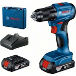 Urbjma&scaron;īna-skrūvgriezis Bosch GSR 185-Li 18 V 2 x aku 2 Ah (06019K3000) | 06019K3000 | 4059952560120