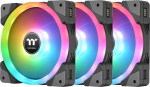 Thermaltake SWAFAN 12 RGB 120x120x25 (Black, 3er Pack, inkl Controller, 120 mm) | CL-F137-PL12SW-A | 4713227531078