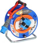 Brennenstuhl Kabeltrommel Garant CEE 3 IP44 Camping/Maritim 23+2m blau/orange | 1182470100 | 4007123673797