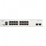 Cisco Catalyst C1200-16T-2G Rackmount Gigabit Managed Switch, 16x RJ-45, 2x SFP | C1200-16T-2G | 0889728521673