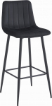 Leobert taburet POZZA - black velvet / black legs x 3 | model_3856_3-POZZA-MARY87 | 5903332073184