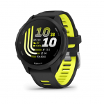 Viedpulksteni Garmin Forerunner 170 Music, Black with Black/Amp Yellow Band | 010-03920-10 | 753759368319