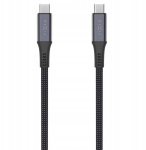 USB-kaabel Fixed USB-C - USB-C 2 m Grey (FIXDBP-CC2-GR) | FIXDBP-CC2-GR | 8591680168675