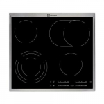 Electrolux EHF46547XK Black Built-in Ceramic 4 zone(s) | EHF46547XK | 7333394020075