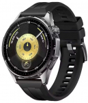 Viedpulksteni Huawei  WATCH GT6 41mm Black Stainless Steel Case with Black Fluoroelastomer Strap Black | 55020FTR | 6942103168215