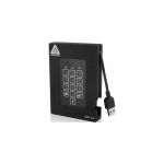 Dysk zewnętrzny SSD Apricorn Aegis Padlock Fortress 512GB Black (A25-3PL256-S512F) | A25-3PL256-S512F | 0708326913782