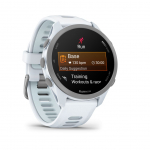 Viedpulksteni Garmin Forerunner 170 Music, Whitestone with Whitestone/Cloud Blue Band | 010-03920-11 | 753759368326