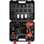 P&ouml;&ouml;rdtrell Yato YATO P&Ouml;&Ouml;RDTRELL 18V LI-ION 1/2" 2x3,0Ah /KOMPLEKT 21 osa | YT-82807