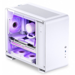 Jonsbo U4 Mini Micro-ATX-Geh&auml;use, Tempered Glass - wei&szlig; | GEJB-145 | 6970620553061