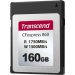 Karta Transcend CFexpress 860 CFexpress 160 GB  (TS160GCFE860) | TS160GCFE860 | 0760557865704