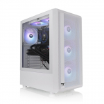 Obudowa - S200 Tempered Glass ARGB 3x12cm Snow | CA-1X2-00M6WN-00 | 4713227533652