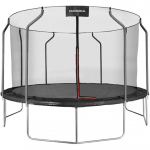 Hudora First Trampolin 400V (schwarz, rund, 400 cm) | 64441 | 4005998857618