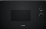 Siemens iQ300 BF520LMA1, Built-in, Solo microwave, 20 L, 800 W, Rotary, Black | BF520LMA1 | 4242003960257