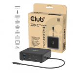 Club3D USB-C 12in1-Dock >2xDP/2xHDMI/3xUSB-C/ 8K30Hz PD100W | CSV-2542 | 8719214473648