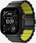 Nomad Stratos rihm - titaanist k&auml;erihm Apple Watch 49mm jaoks FKM-ga (black titanium, volt FKM) | NM011130858 | 856504011130