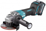Szlifierka Makita Makita cordless angle grinder GA016GM201 XGT, 40V (blue/black, 2x Li-Ion XGT battery 4.0Ah, MAKPAC size 4) | GA016GM201 | 0088381898737